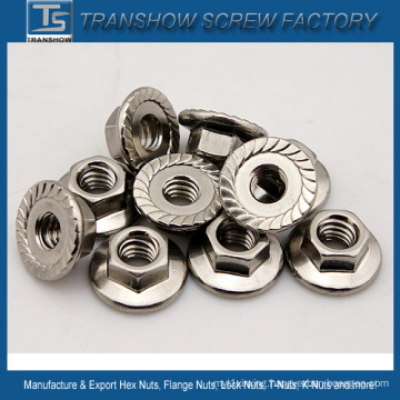 18-8 Stainless Steel Hex Flange Nut